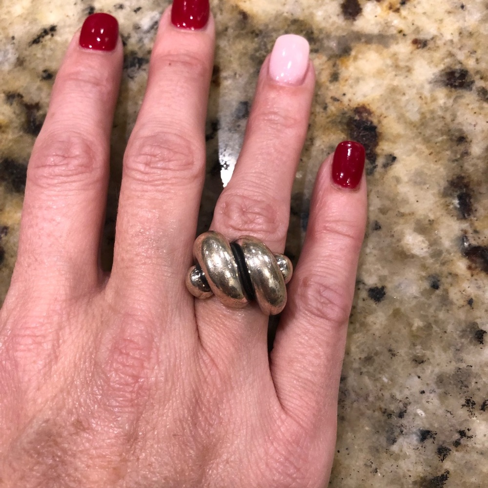 James Avery silver sisterhood ring